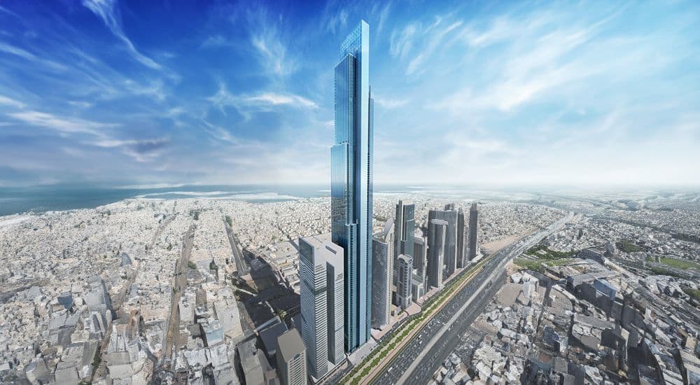 Burj Azizi World's Second Tallest Tower