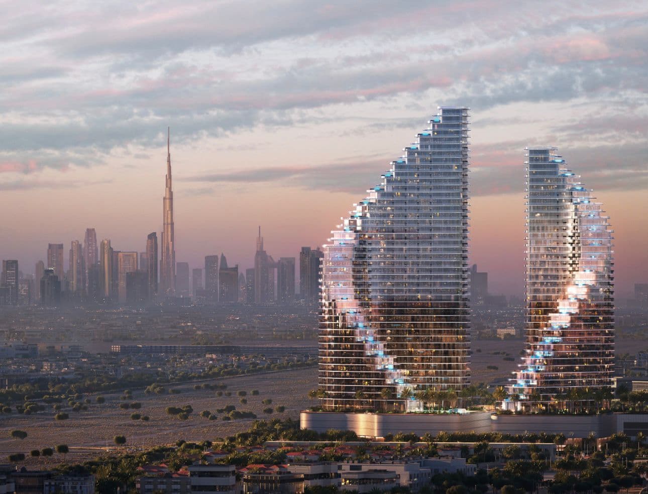 Binghatti Flare at Jumeirah Village Triangle