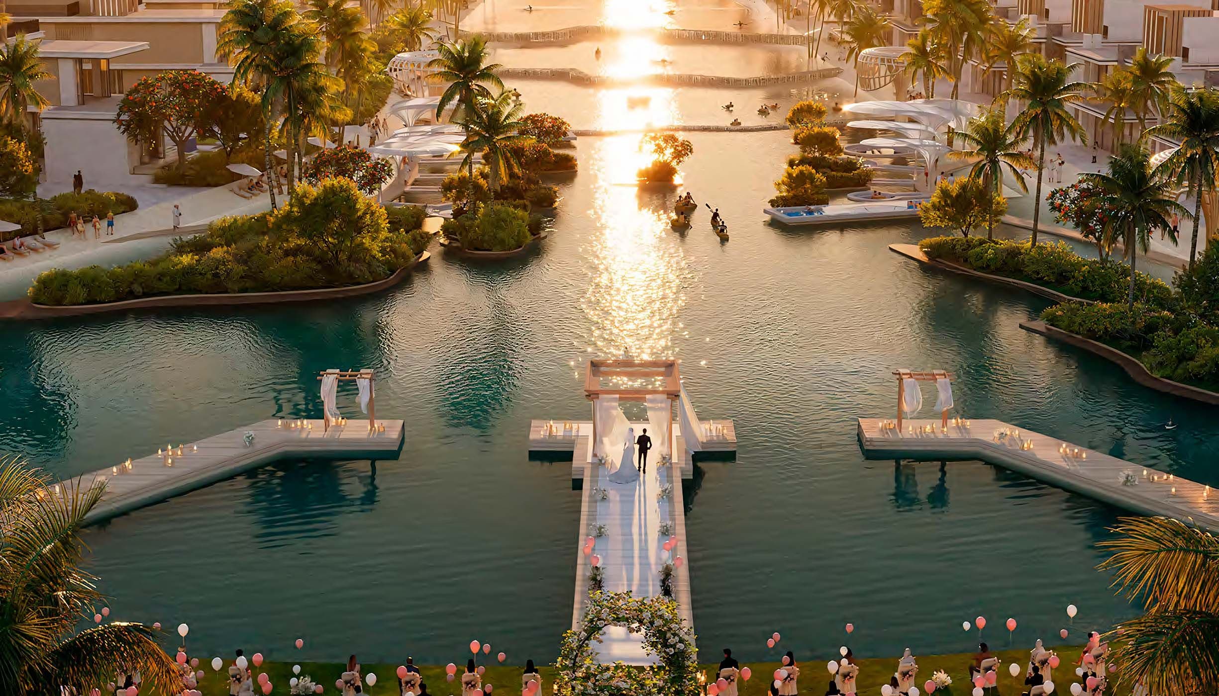 Commuting from DAMAC Islands