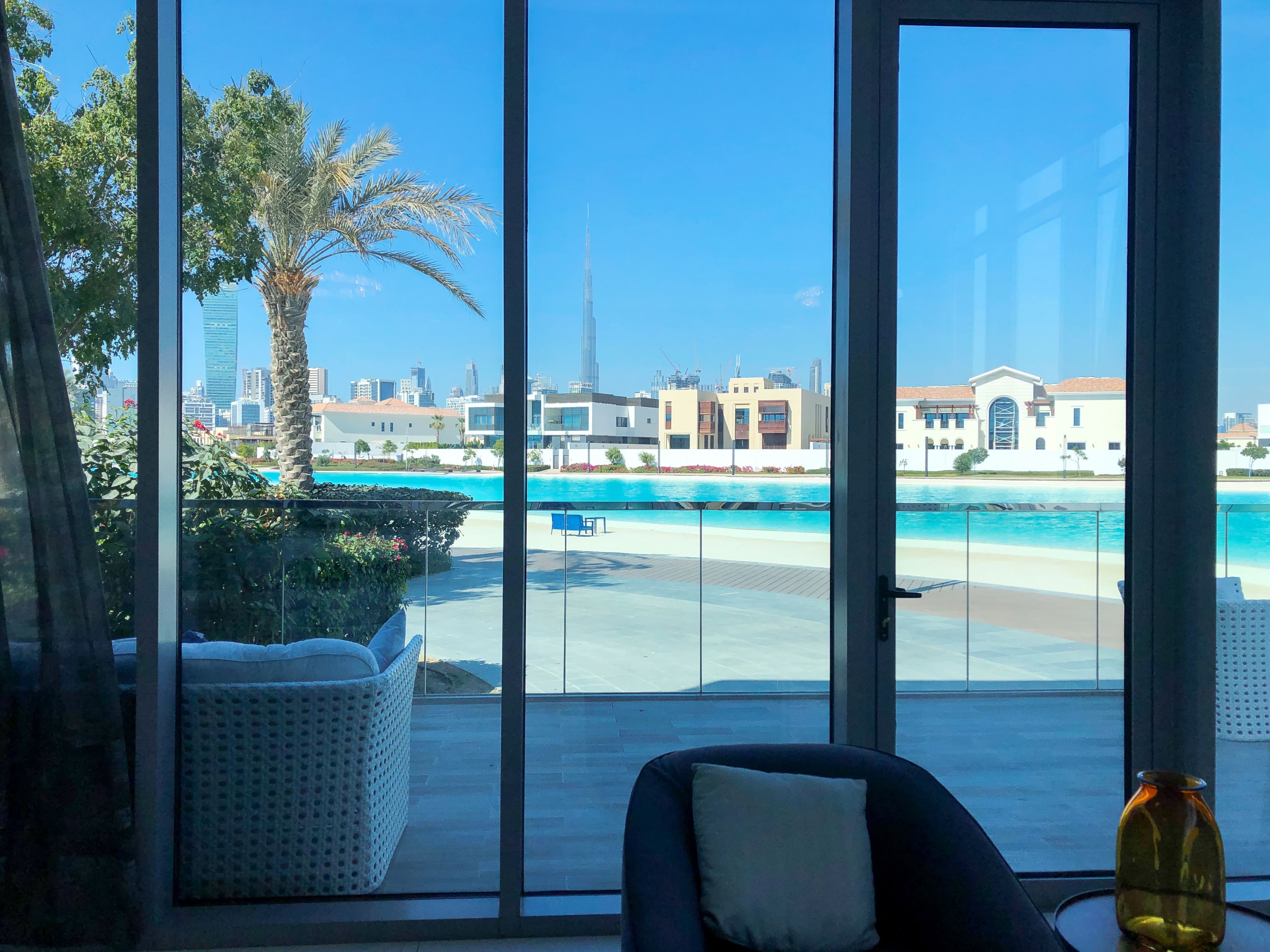 Dubai Marina towers and waterfront residences